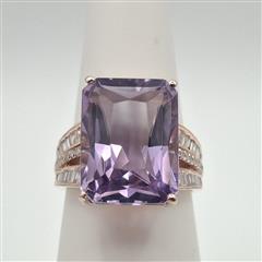 EFFY 14K Rose Gold Radiant Cut 